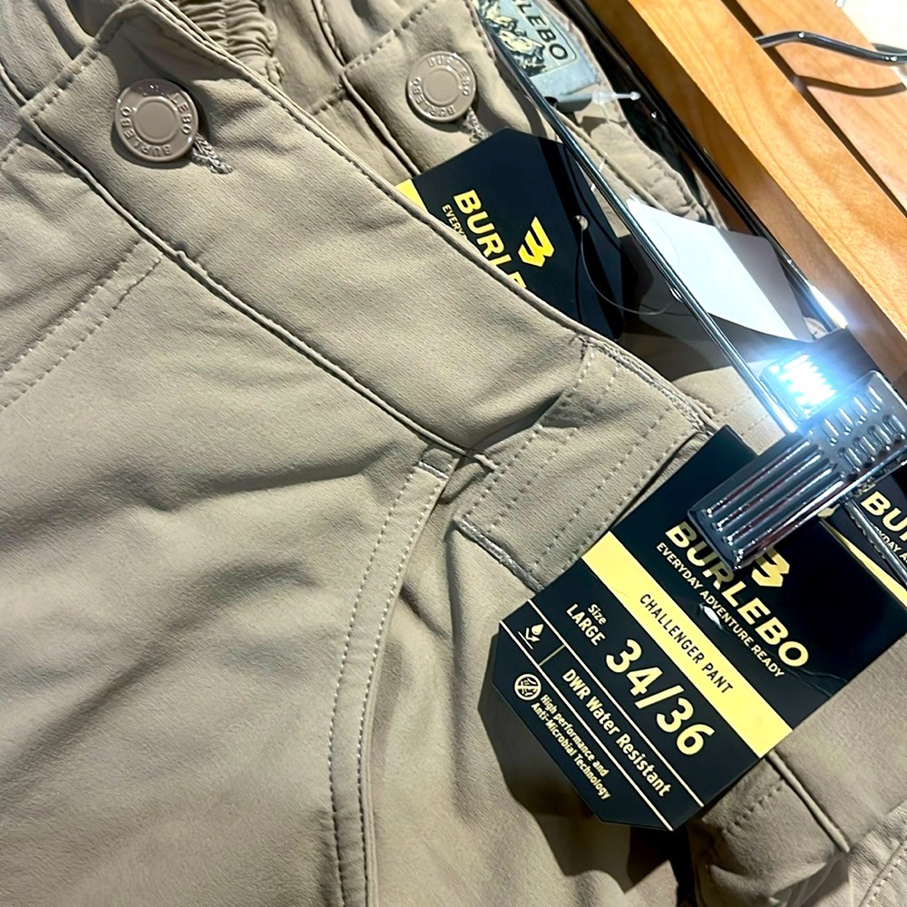 BURLEBO Beige Challenger Pants